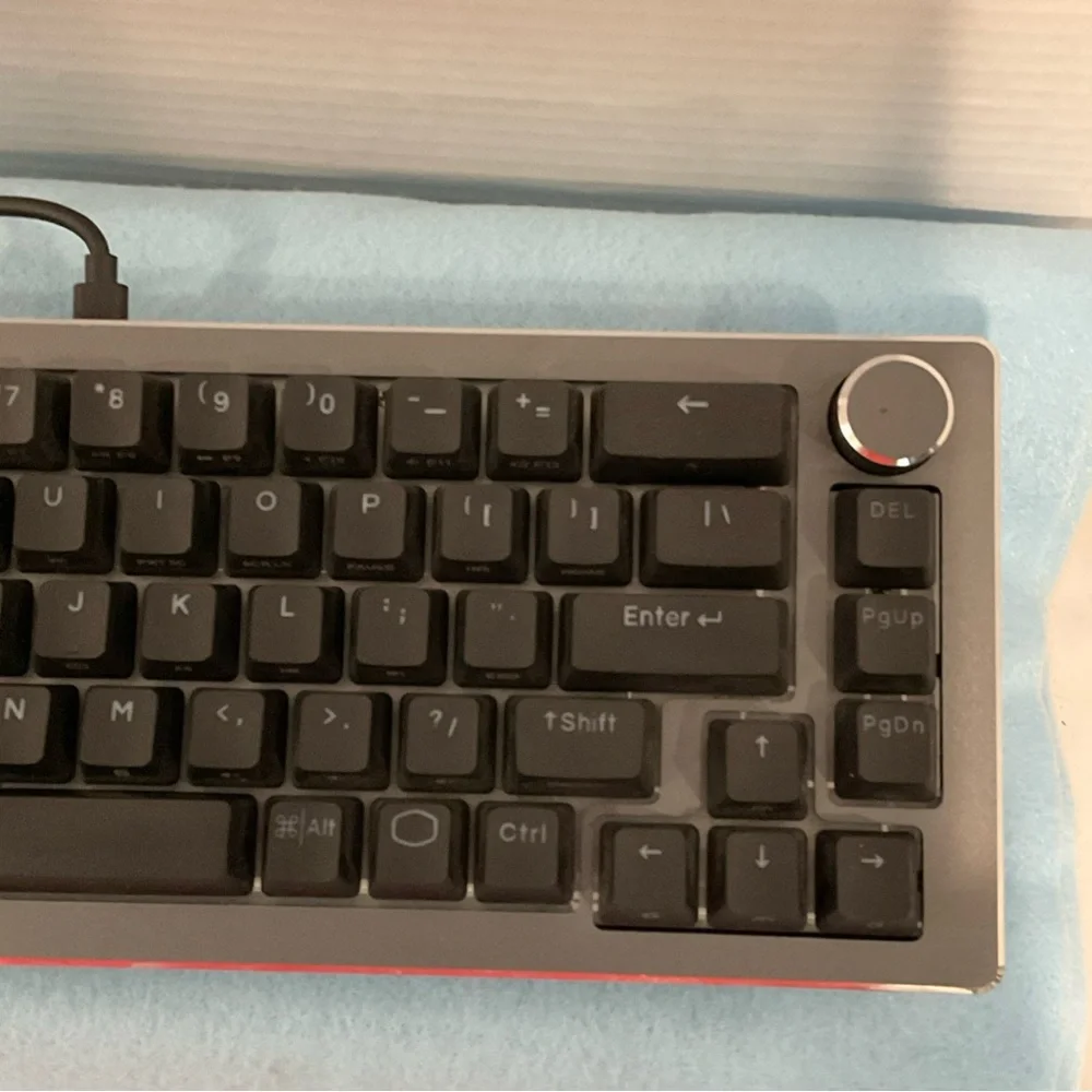 Cooler Master CK720 65% RGB Hot-Swappable Mechanical Space Grey Gaming Keyboard‎